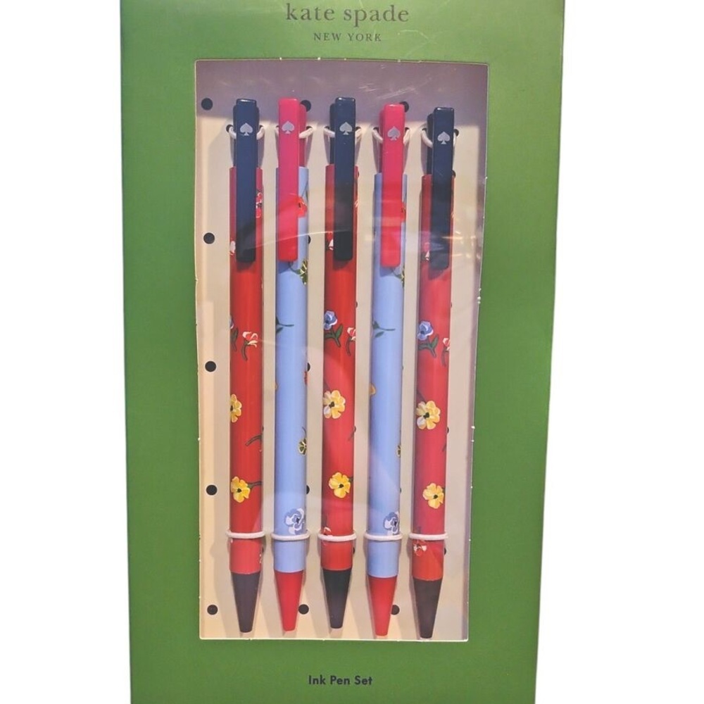 Kate Spade Floral Ink Pen Set